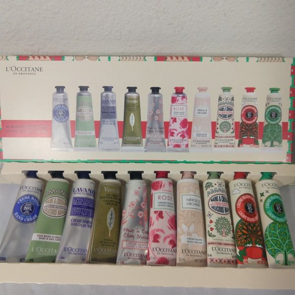 L'Occitane Hand Cream Gift Set X 10 30ml NIB - Picture 1 of 8
